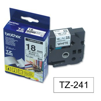 Schriftbandkassette Brother TZ-241 18mm