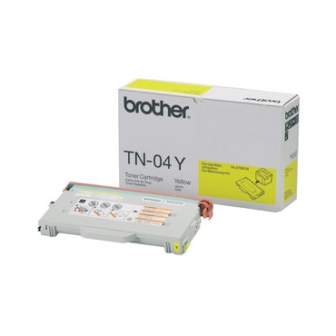 Toner Brother TN-04Y yellow / ca. 6.600 Seiten bei 5%