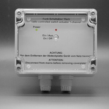 HomeMatic 76795 HM-LC-Sw1-SM Funk-Schaltaktor 1-fach