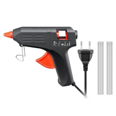 Goobay Hot Glue Gun for 11 - 12 mm Sticks, 20 W, Incl. 2 Glue Sticks