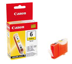 Tintenpatrone Canon BCI-6Y yellow (gelb)