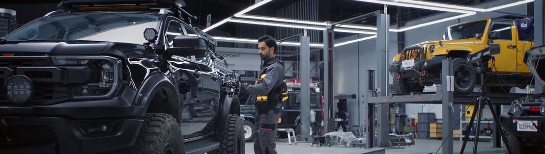 markerfreies scannen von großen und kleinen Objekten