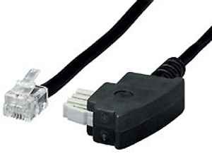TAE-N Anschlußkabel - RJ-11 Stecker