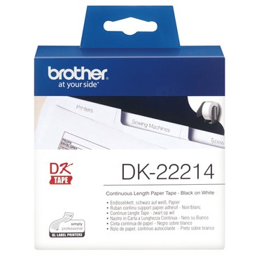 Endlos-Etikett (Papier) Brother DK-22214