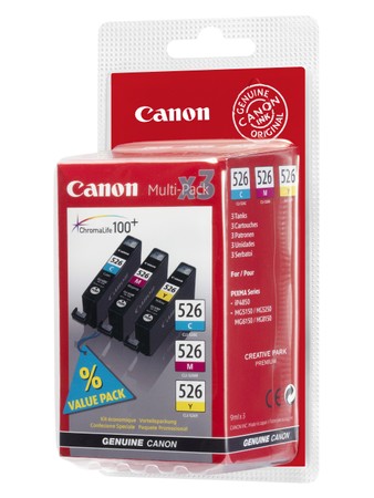 Multipack Canon CLI-526cmy (cyan/magenta/yellow)