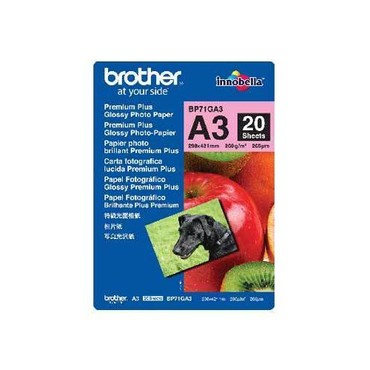Brother BP71GA3 Premium Plus Glossy Photo-Papier