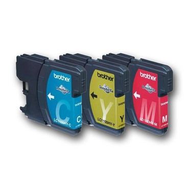 Rainbow Pack Brother LC1100HY cyan/magenta/yellow