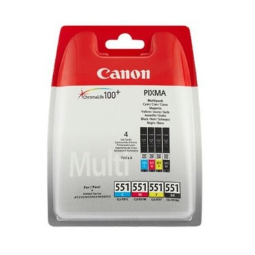 Multipack Canon CLI-551 (cyan/magenta/yellow/bk) 3x 7 ml