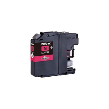Tintenpatrone Brother LC-123M magenta / 600 Seiten