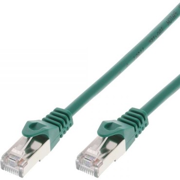 Patchkabel 0.5m Kat-5+ grün