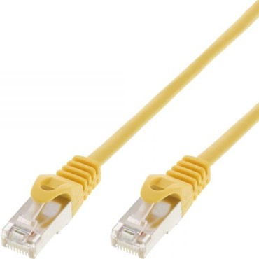 Patchkabel 5.0m Kat-5+ gelb