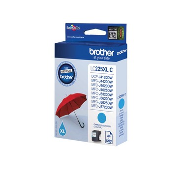 Tintenpatrone Brother LC-225XLC cyan