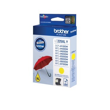 Tintenpatrone Brother LC-225XLY yellow