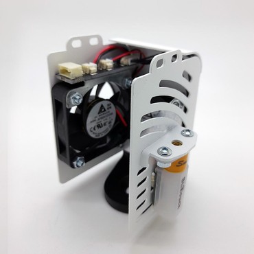 Extruder Lüfter links (CABLE Version) für Craftbot Flow Serie weiß