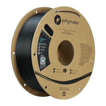 Polylite ASA jet black 175mm