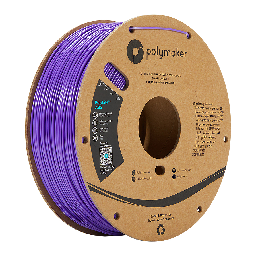 Polymaker Polylite ABS lila purple