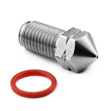 Micro Swiss Brass Plated Wear Resistant Nozzle für Ultimaker 3 