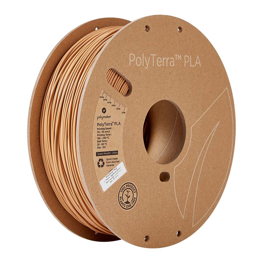 PolyTerra PLA wood brown 175