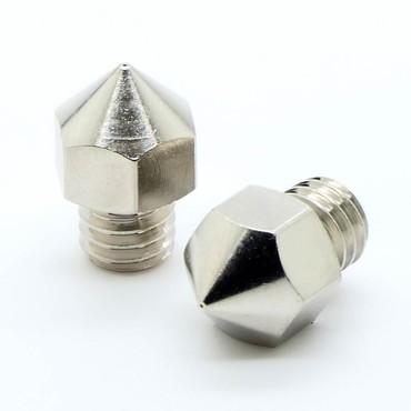 FabConstruct Nozzle MK8 Plated Copper
