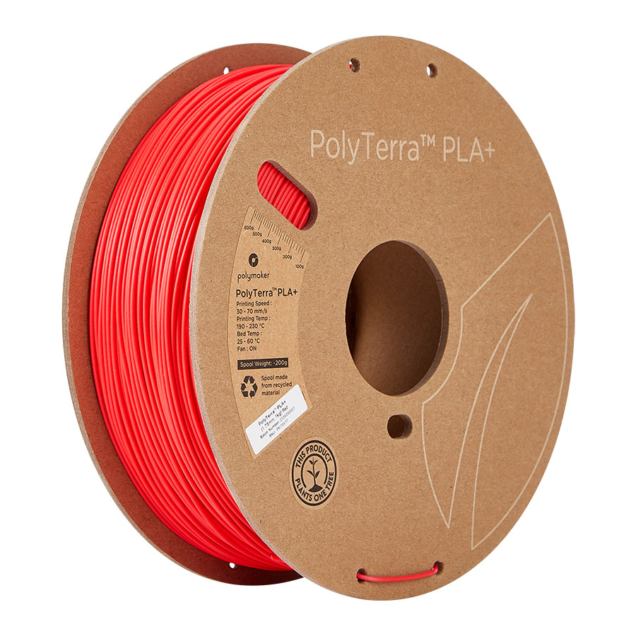 Polymaker PolyTerra PLA+ rot
