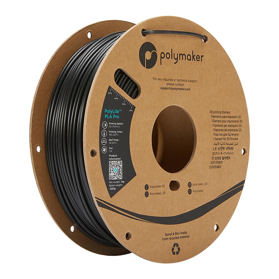 Polymaker Polylite PLA Pro schwarz