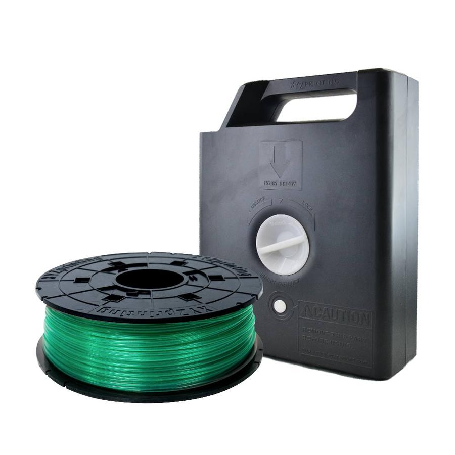 grün transparent xyzprinting filament kassette