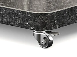 Detailaufnahme Sonnenschirmständer Ancona Round Edge