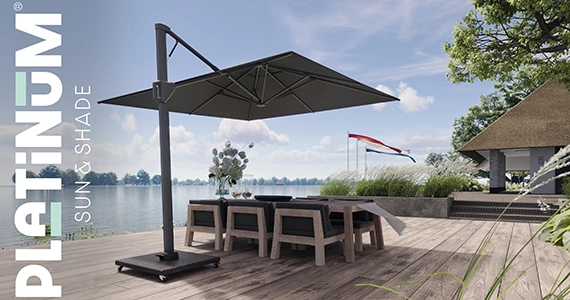 Schirmständer Modena für Platinum Ampelschirme