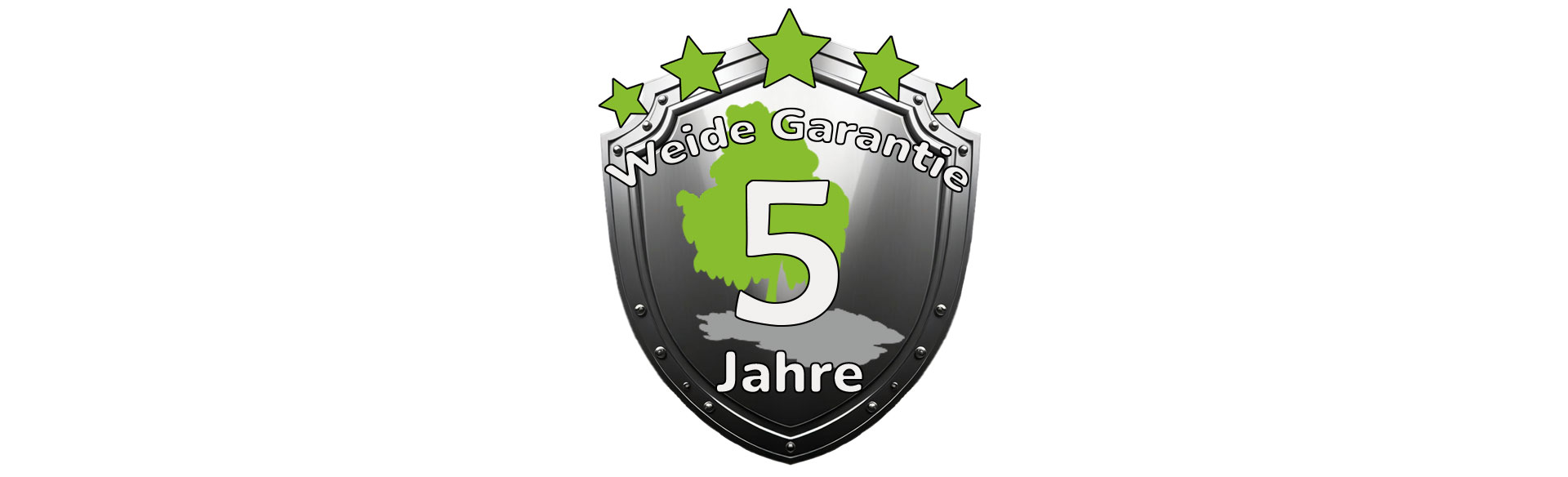 Weide-Garantie: 5 Jahre Premium-Schutz für Pergola und Carport