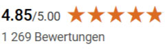 über +1.000 zufriedene Bewertungen