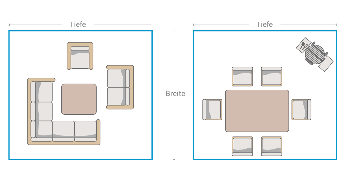 Illustration Anwendungsfall für Pergola