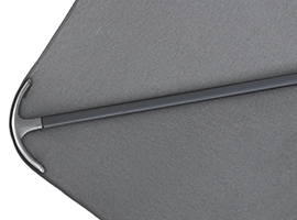 Platinum Sonnenschirm Nexus T2 Nahaufnahme Stoffbezug