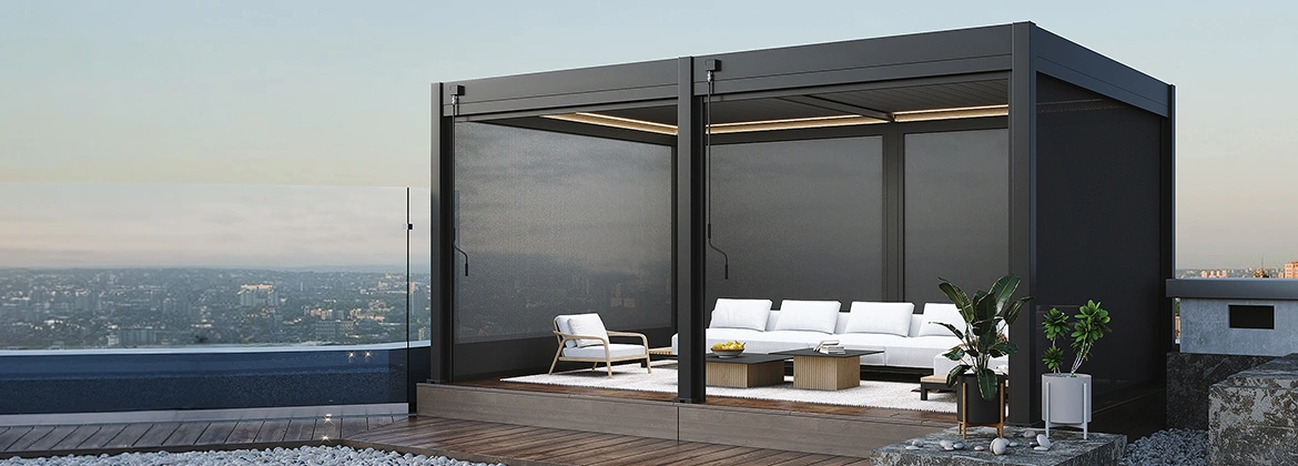 Machen Sie Ihre Pergola komplett – Zubehör Übersicht
