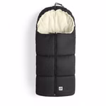 Kinderwagen-Fußsack Nesti - Warmer Schutz für kalte Tage schwarz