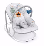 Babywippe, Babyschaukel, grau