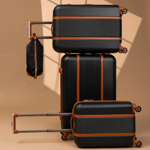 Creative shot Kofferset 5 teilig schwarz Milano von Ferge