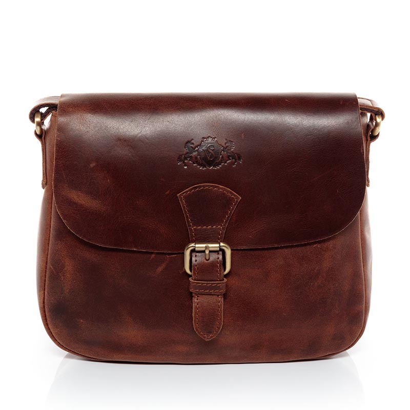 Schultertasche Leder Yale