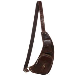 backpack & cross-body bag DUDLEY Natural Leather