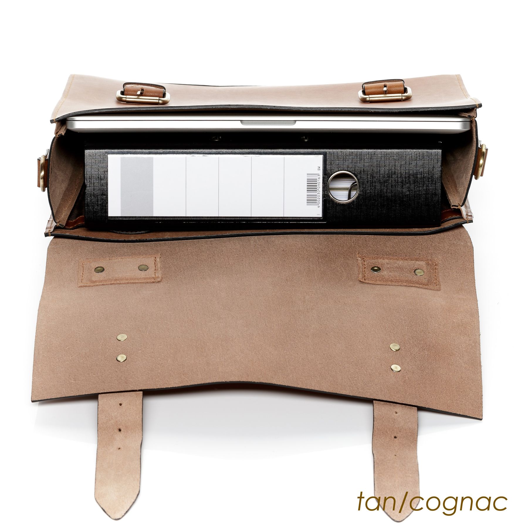 Laptoptasche Sid Leder SID VAIN Große Aktentasche Echt Leder