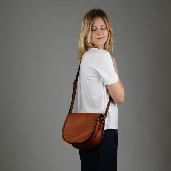 ショルダーバッグ・ポシェット Sid cross bag brown SID-und-VAIN-Schultertasche-