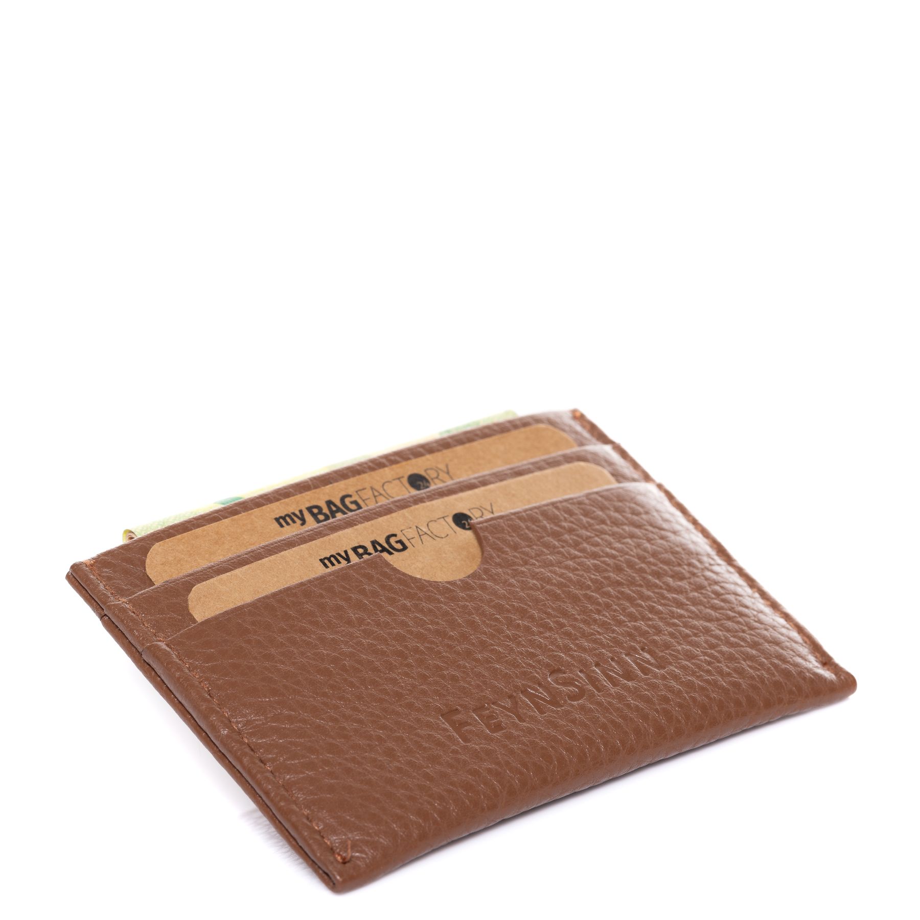 RFID-Schutz Kartenetui Aus Echtleder – Für Damen & Herren Mit 20 Kartenfächern & Rundum-Reißverschluss