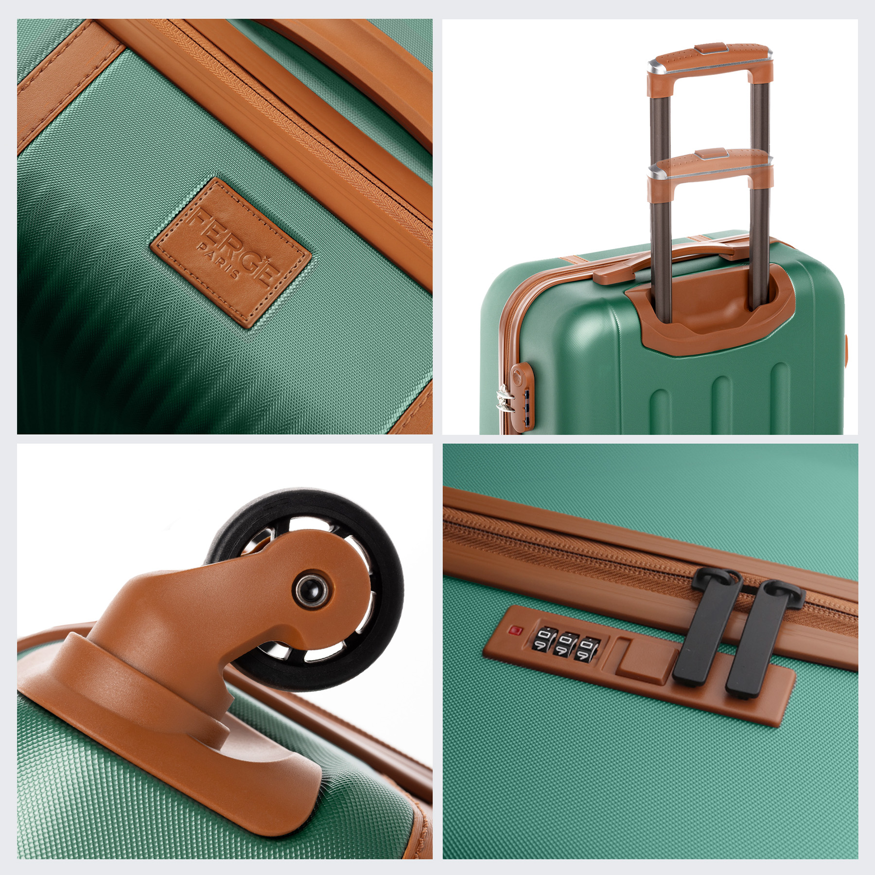 Trio Valigie Da Viaggio FERGu00c9 Set Di Valigie Viaggio