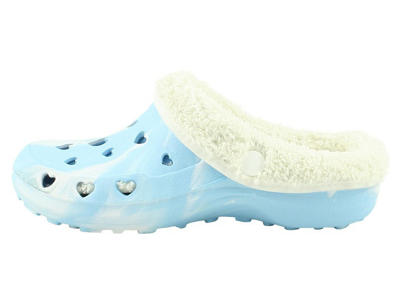 Camprella Kinder Phylon Clogs herausnehmbares Futter Hellblau//Weiß