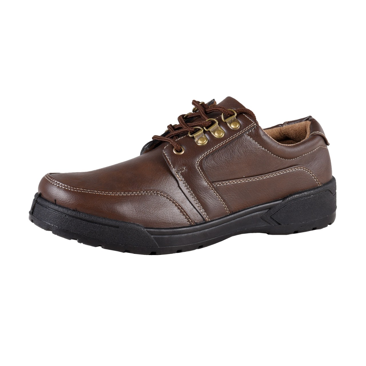 Bucelli Hommes décoratives Chaussures coutures Mario avec Derbies marron vN80mnwO