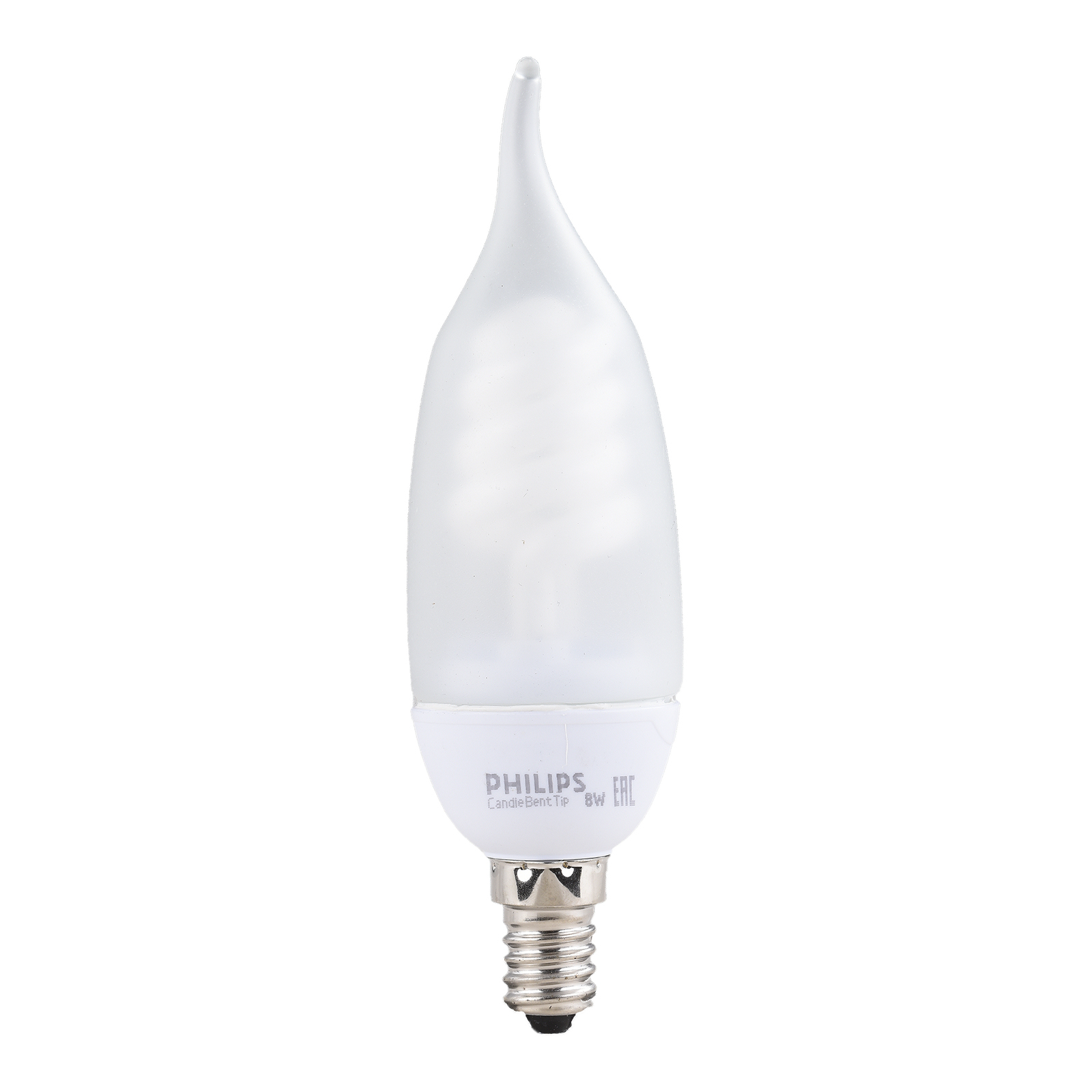 20x PHILIPS Energiesparlampe Kerze E14,8 Watt warmweiß Lampe wieTerracotta Flame