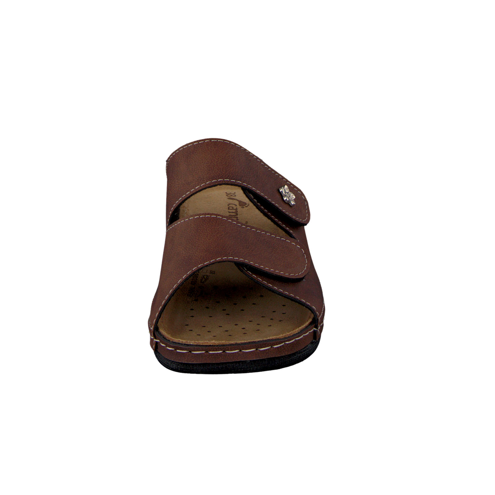 Braun CAMPRELLA Damen Komfort Pantolette