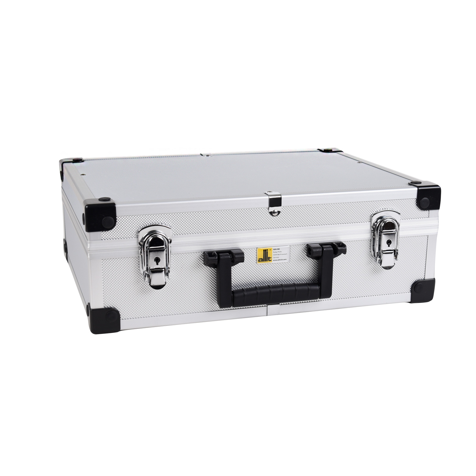 Perel Alu Werkzeugkoffer Leer - 425x305x125 Mm Mit Verstellbaren Fächern