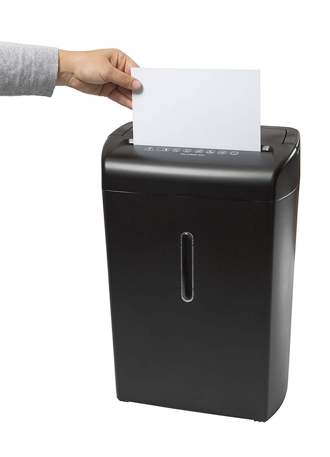 Genie 1200X Paper Shredder cross Cut Cut Particles Paper Shredder