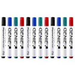 GENIE Tintenroller Box 4 Farben 12 Stk Sifte 4x Schwarz 4x Blau 2x Rot 2x Grün