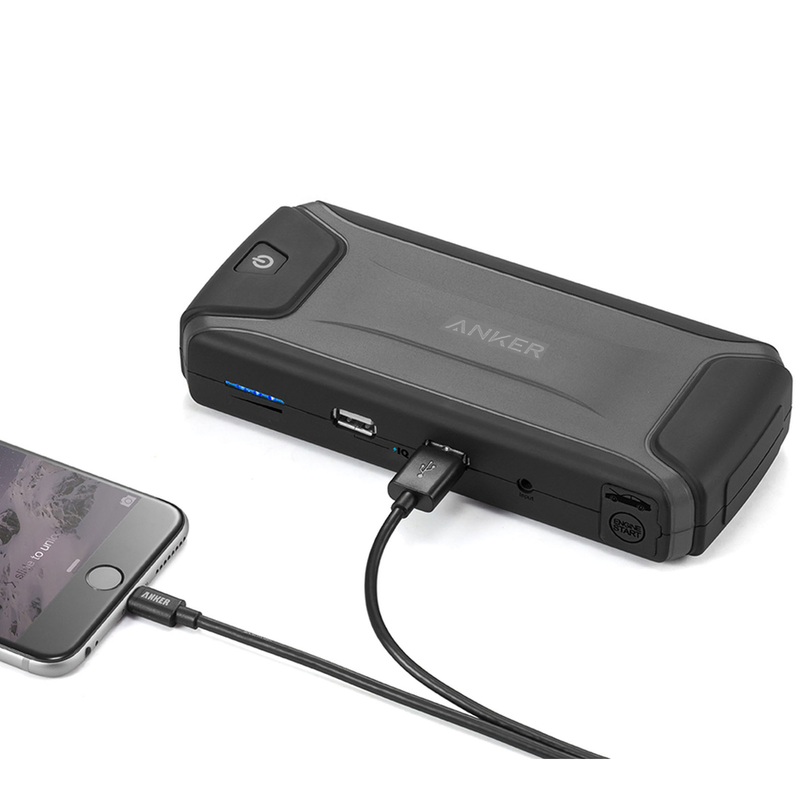 Anchor Jump Starter Power Bank, Mobile Jump Start for 3 L PETROL AND 2